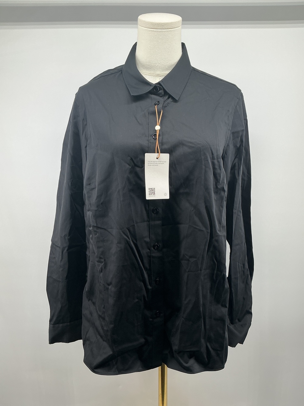 Organic Stretch Cotton Tailored Shirt